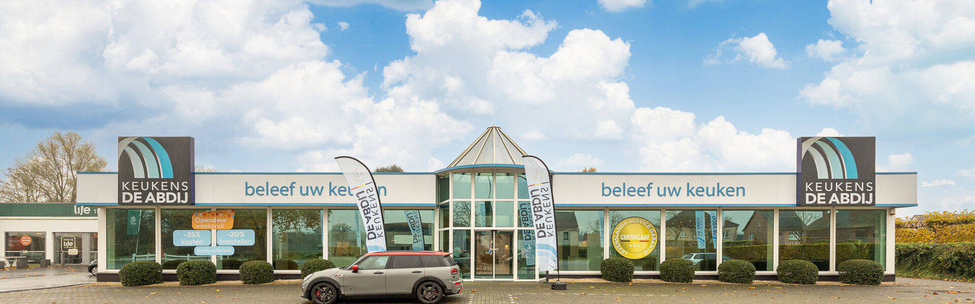 Baanwinkel te koop in Waasmunster