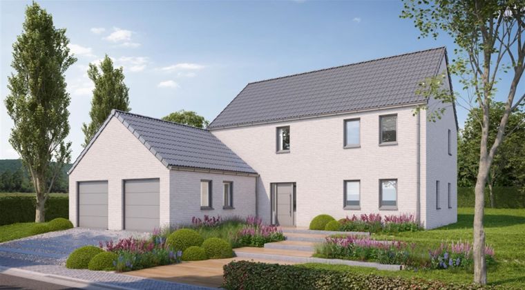 Bent u op zoek naar een unieke, ruime en lichtrijke woning met 4 slaapkamers? Dan is deze woning zeker iets voor u!
Deze nieuw op te richten woning is gelegen op een perceel van 12a 35ca en heeft een zeer vlotte bereikbaarheid niet ver van de N41 en dicht